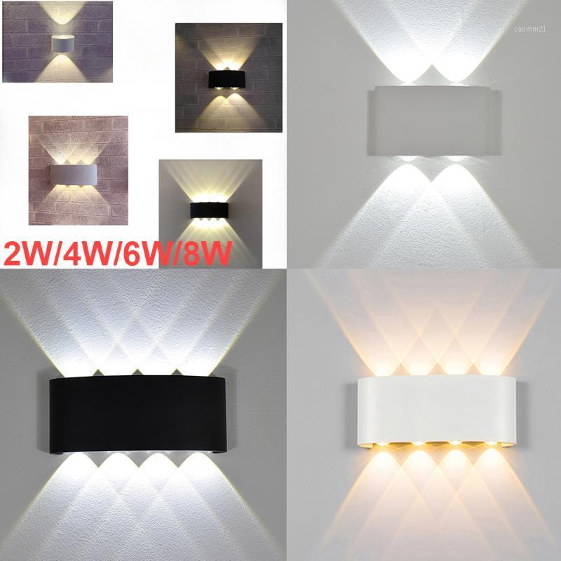 

Sale 2020 LED Wall Light 2/4/6/8W Waterproof LED Wall Sconce Up Down Lamp for Living Room Bedroom Hallway Staircase Corridor D301