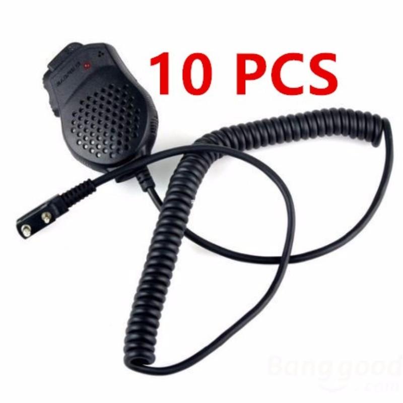 

Baofeng 10 PCS BAOFENG Speaker Microphone for Ham Two Way Radio Walkie Talkie UV5R GT3 888s