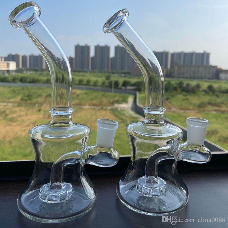 

water 18mm with 14mm bowl percolator bongs freezable bong glass accessories unique style wholesell 197g