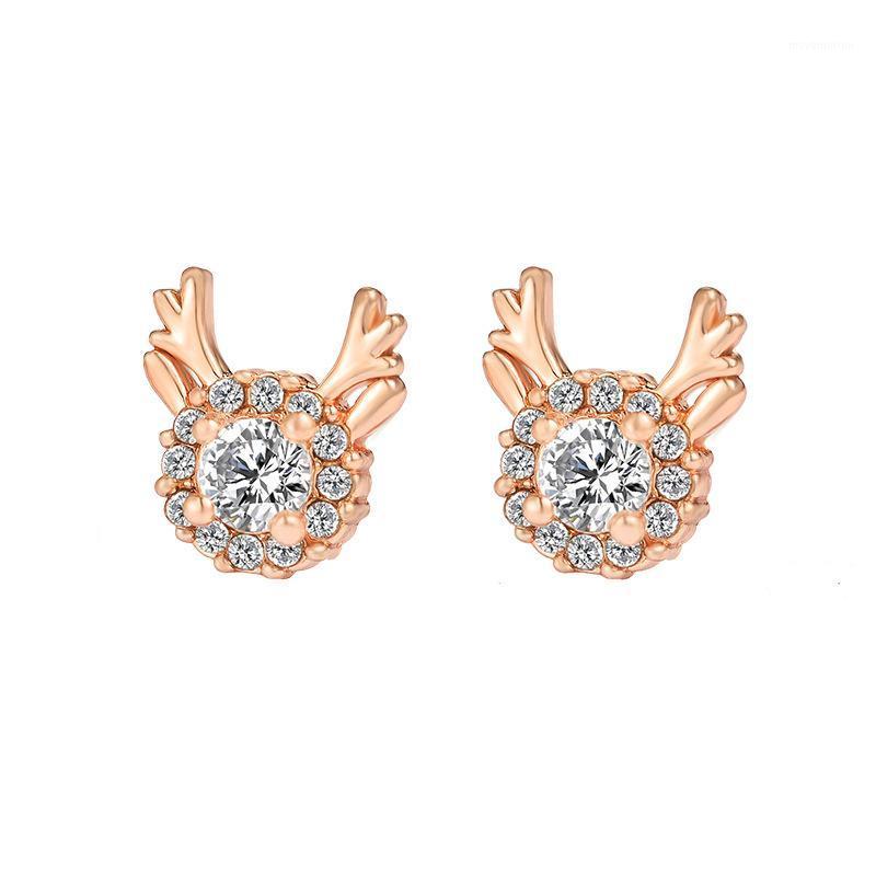 

Earrings for Women Christmas Earrings Stud Piercing 2020 Trendy Earings Fashion Jewelry 2020 Zircon Necklace1
