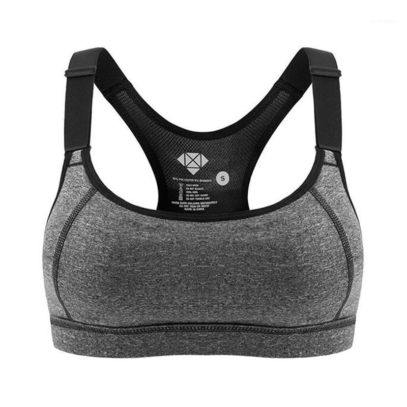 

Women Yoga Sports Bra Fitness Running Gym Push Up Bra Vest Top Padded1, Black