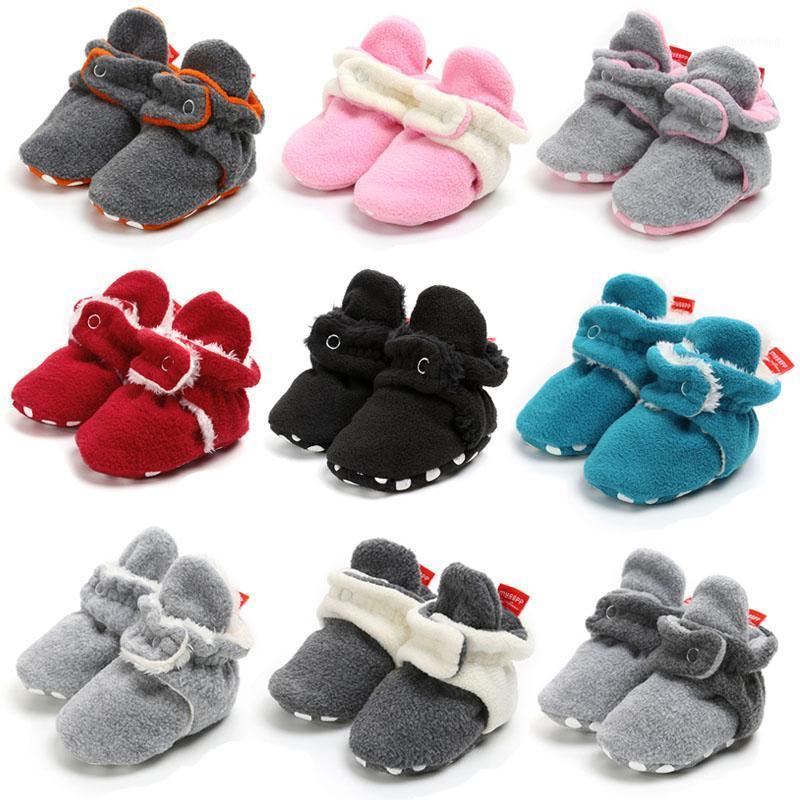 

Fashion Winter Baby Shoes Keep Warm Fleece Booties Soft Infant Toddler Girls Boys Shoes First Walkers Newborn Baby Kids1, 10
