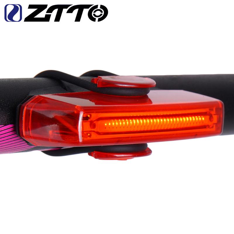 

ZTTO bicycle accessories mountain bike city road bike USB charging lamp tail light waterproof 30 LED super bright red tail light