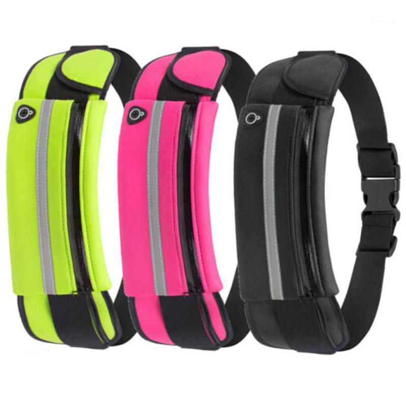 

Waist Belt Sport Waist Belt Money for Travel Jogging Cycling Mobile Phones Hot New Woman Man Waterproof Sports Bag1, Black