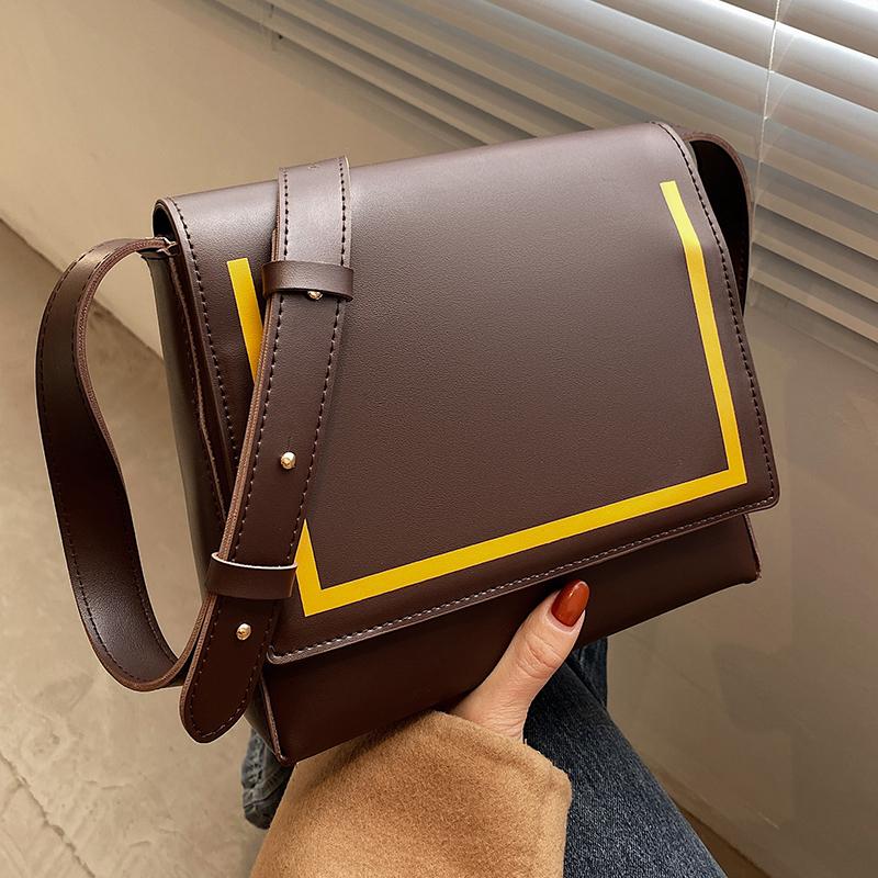 

Fashion Brand Hot Style Handbags 2021 Popular New Fashion All-match High-end Western Style One-shoulder Underarm Bag, Black