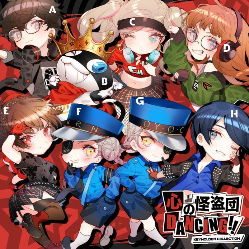 

Anime Persona 5 Joker Mokoto Sakura Anne Acrylic Keychain Strap Keyring Cute 6cm1