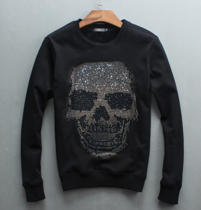 

2021 New High Quality Hip Hop Sweatshirts Fashion Solid o Neck Pullover Hoodies Autumn Winter Basic Oversized Men Clothes 9ytk, Black