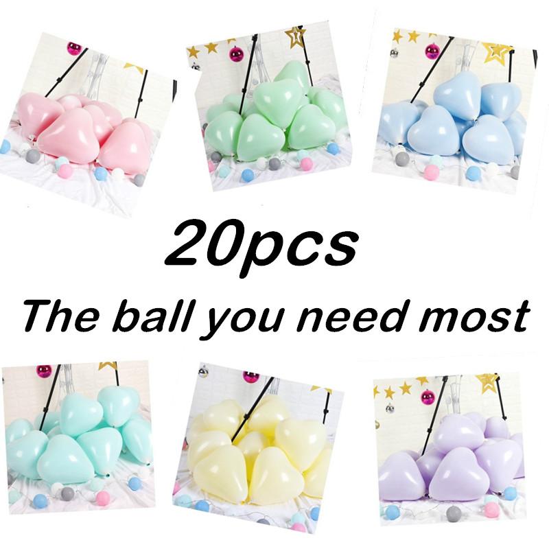 

20pcs Macaroon Love Balloon Wedding Party Wedding Decorative Balloons Confession Proposal Birthday Scene Arrangement Balloons