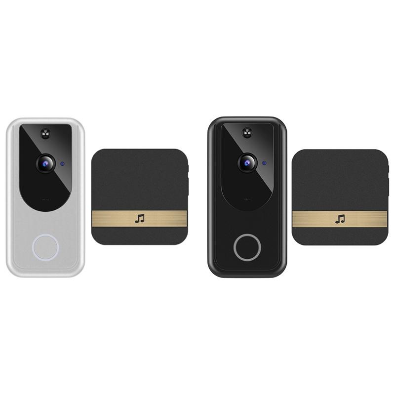 

MOOL D1 Video Doorbell Camera 720P Wireless WiFi Smart Doorbell Night Vision PIR Motion Detector EU Plug