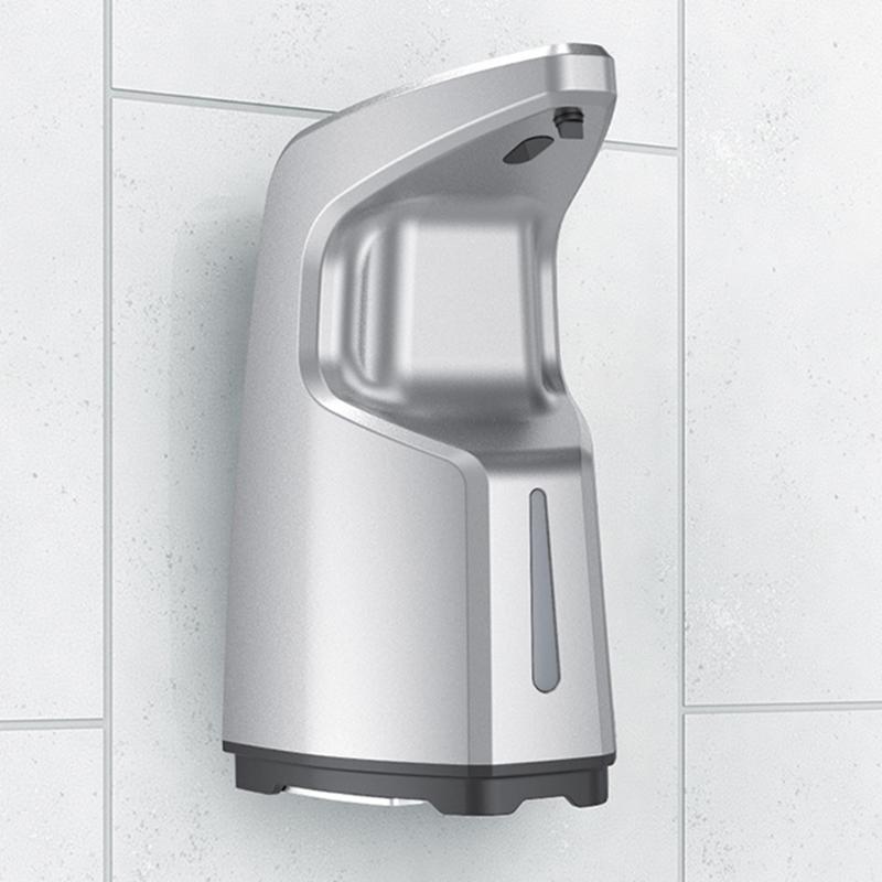 

450ml Hand Washing Battery Operated Adjustable Bathroom Automatic Soap Dispenser Smart Sensor ABS Touch Free Volume Control