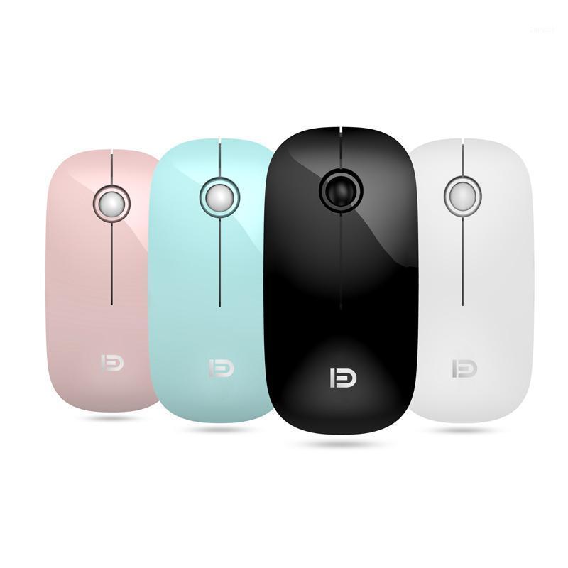 

HobbyLane 2.4Ghz Wireless Bluetooth PC Mute Mouse Ultra-thin Ergonomic 2.4Ghz/USB Mouse For Notebook PC1
