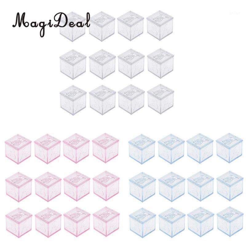 

MagiDeal Building Blocks Candy Box Wedding Baby Shower Party Gift Favor 3 Colors Choose1
