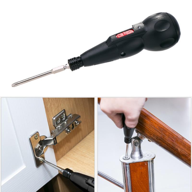 

One Screwdriver Bit Set With Led Lighting Wireless Manual Electric Screw Driver Screwdriver Electric Drill Power Tool