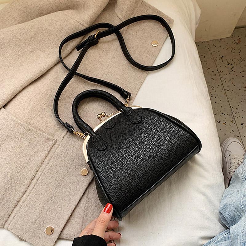 

Women's Shoulder Bag 2021 New PU Leather Women Handbags Fashion Luxury Designer Messenger Crossbody Bags For Female, Red shoulder bag
