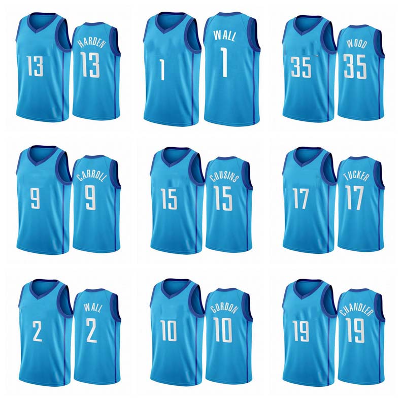 

basketball jersey Houston Rockets James Harden John Wall Eric Gordon can be customized by hot's pressing, Black;red