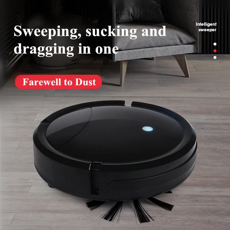 

2020 robots floor vacuum cleaner robot mop robotic vacuum cleaner for home brush catcher cleaning smart robot D8