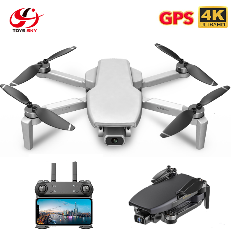 

CSJ GPS Mini drone L108 4K HD 5G WiFi brushless motor FPV Dron flight 25 minutes distance RC 1km RC Quadcopter with EX5 Drones