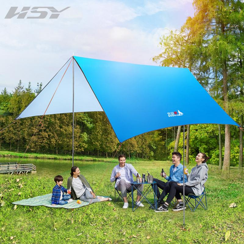 

Outdoor Awning Sun Shelter Beach Outdoor Camping Garden Sun Awning Canopy Sunshade Hammock Rain Tarp Waterproof Tent Shade