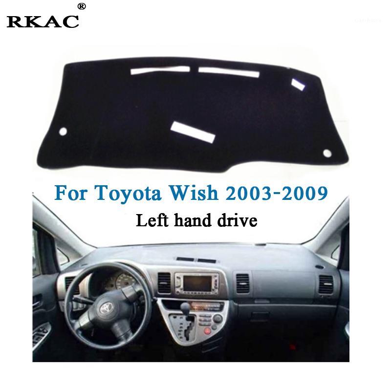 

RKAC car dashboard mat cover for Wish 2003-2009 left hand drive Polyester Fiber Auto dashboard pad rug Interior Moulding1