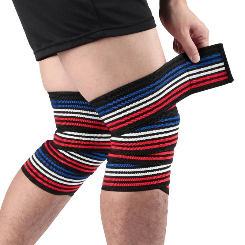 

1pc Knee Sleeve Wrap Elastic Nylon Protector Leg Belt New