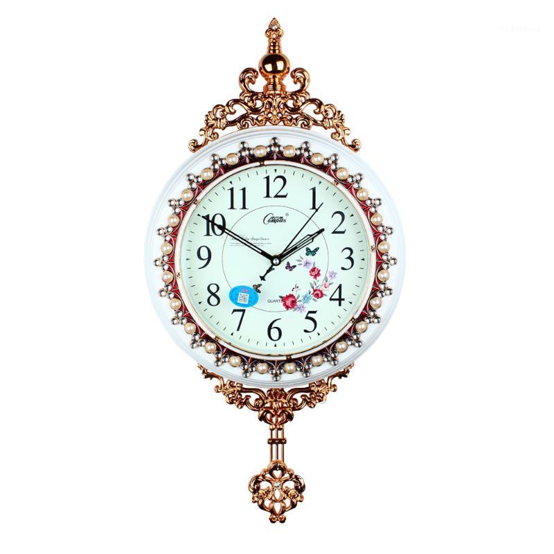 

Large 3d Wall Clock Vintage Living Room Pendulum Clock Wall Decor Shabby Chic Quartz Silent Big Reloj Cocina Gift SC3381