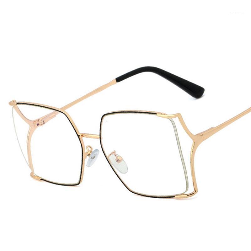 

Veshion Square Hollow Ultralight Anti-blue Lens Glasses Frames Men Women Optical Fashion Computer Glasses1