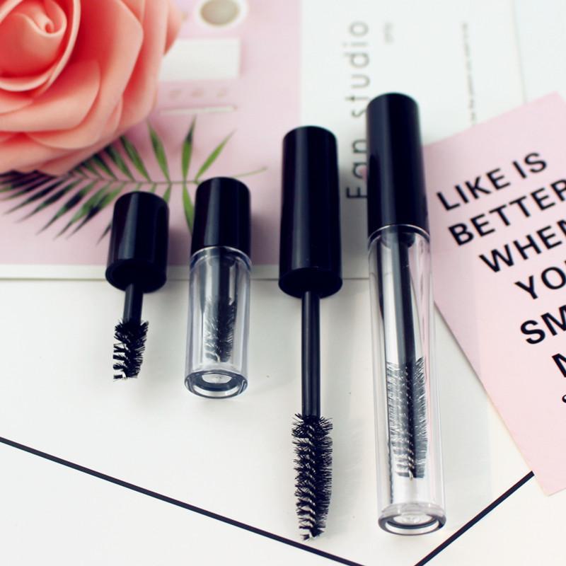

8pcs/Pack 0.8ml/3ml Empty Mascara Tube Eyelash Cream Vial/Liquid Bottle Sample Cosmetic Container with Leakproof Inner Black Cap1