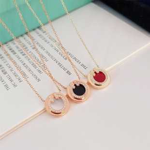 Four Leaf Clover Pendant Gold Filled Stainless Steel Necklace Wholesale Turkish Jewelry Large Pendants Moon and Stars-image-749084092