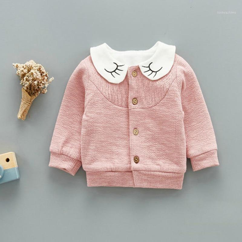 

Baby Girls Jacket and Coat Cute Spring Single-breasted Jacket Toddler Kids Long Sleeves Outerwear Clothes For 12M-4T1, Gray