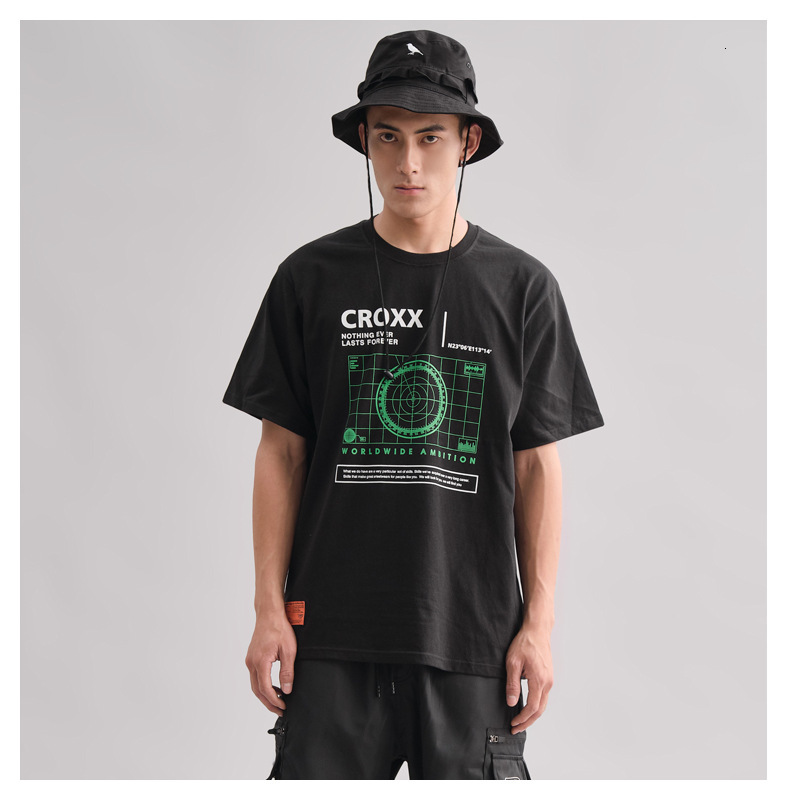 

2021 Summer New Trend Casual Short Sleeve Men's Street Hip-hop T-shirt Sweat Absorption Running Fitness Training Sportswear R5z0, White