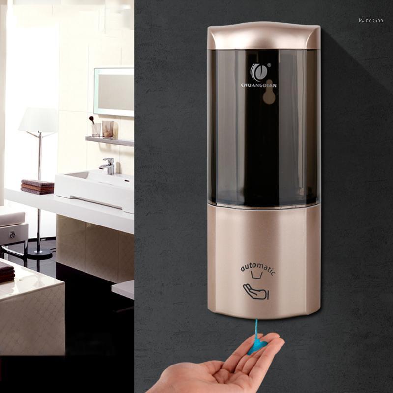 

500ml Automatic Soap Dispenser Wall Mounted Kitchen Liquid Soap Dispenser Bathroom Shower IR Sensor Touchless1