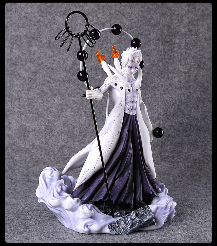 

figure manga 28cm Big size Naruto Shippuden Uchiha Obito Anime Action Figure PVC New Collection figures toys Collection