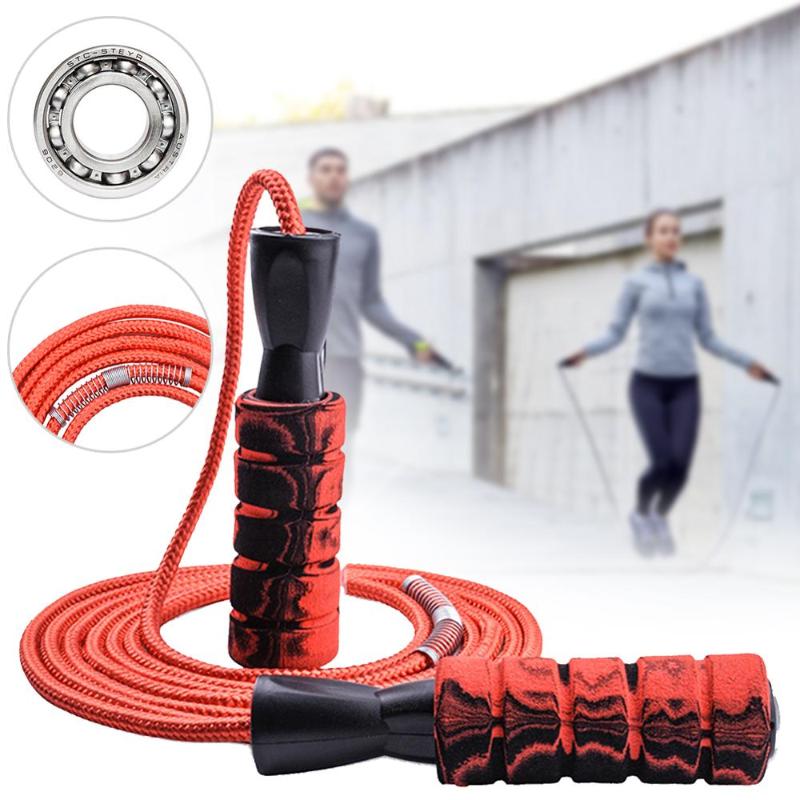 

Speed Skipping Jump Rope Adjustable Sports Lose Weight Exercise Gym Fitness Equipment