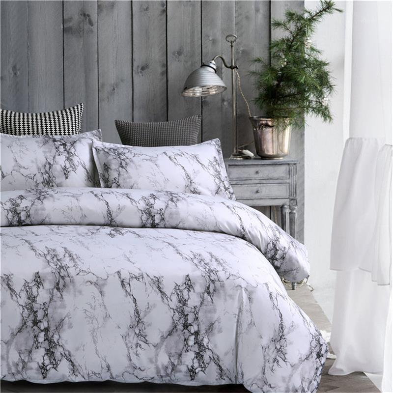 

50 Marble Bedding set Comforter King Duvet Cover Sets Queen Quilt Cover Sets White Printed Set Bedding1, Style 2