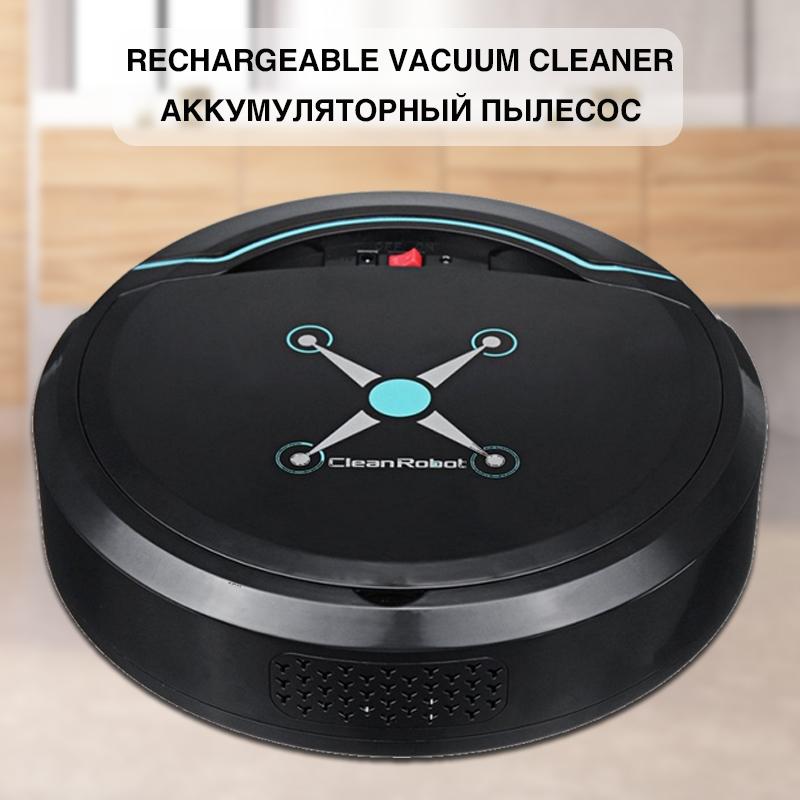 

90 mins Vacuum Cleaning Auto Robot Smart Sweeping Robot Floor Dirt Dust Hair Automatic Cleaner For Home Cleaners Drop Shipping
