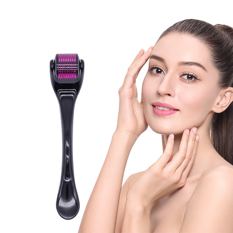 Derma Microneedle Roller 540 0.5mm Widely Used Beauty Skin Care Germination Treatment Cell Proliferation Acne Scar Treatment Stainless Steel Derm-image-754186745