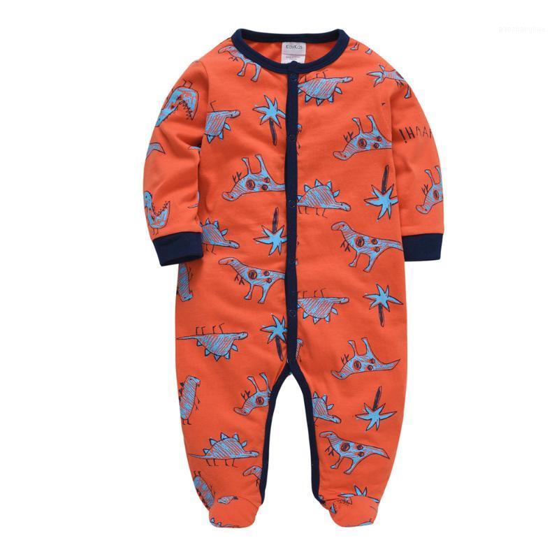 

Kavkas Baby Boys Girls Romper 100% Cotton Autumn One Piece Clothes Long Sleeve Newborn Pajamas Infant Clothing1, Py1175