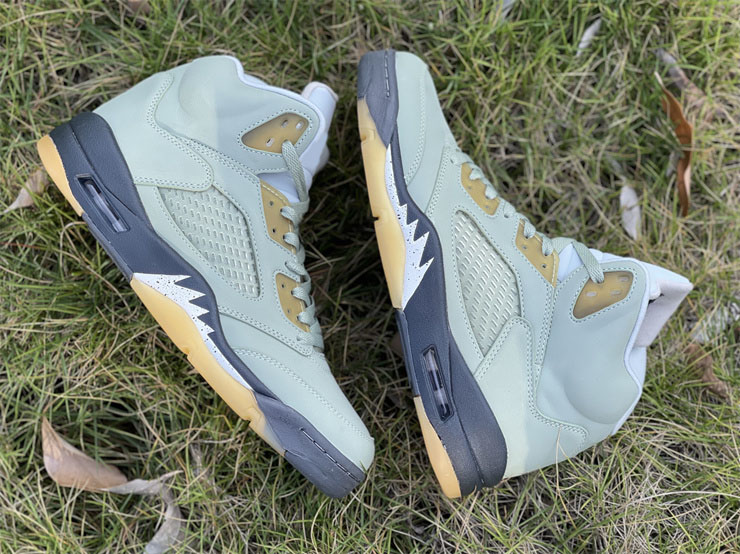 

Hottest Jumpman 5 Jade Horizon Men Basketball Shoes Jade Horizon Light Silver Anthracite Pink Glaze Racer Blue 5S Retro Men Sports Shoes, Customize