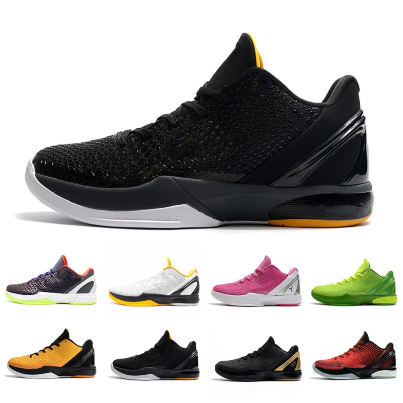 

2020 Fashion Black Del Sol BHM Proto 6 Mens Basketball shoes 6s All-Star Black Del Sol Grinch men trainers outdoor sports sneakers 40-46trainers sneakers, Color#6