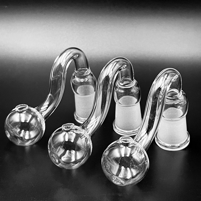 

10mm 14mm 18mm male female clear thick pyrex glass oil burner water pipes for oil rigs glass bongs thick big bowls for smoking