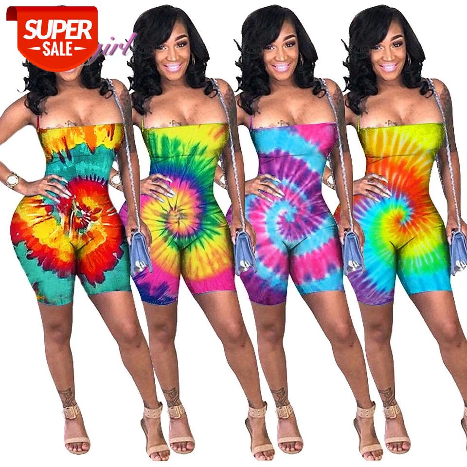 

Sexy Floral Print Strapless Bandage Backless Night Party Short Jumpsuit Women Summer Sleeveless Playsuit Rompers Outfit Overalls #ml7n, Black;white
