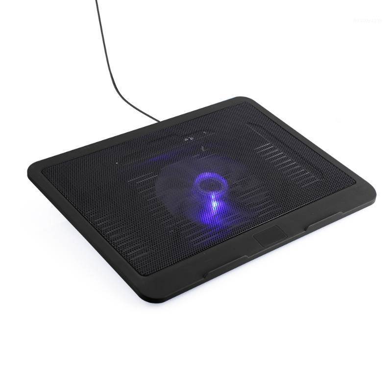 

Laptop Cooler Cooling Pad Base Big Fan USB Stand Laptop Cooler Pad Base For 14inch Or Below Notebook Bases1