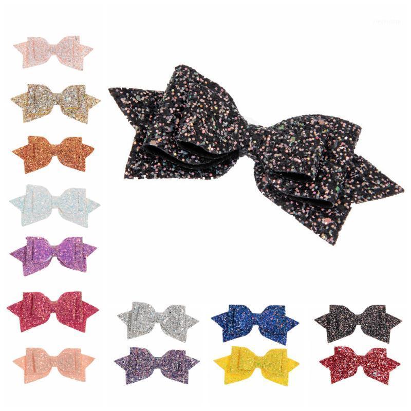 

30pcs/lot 5.2" Double Sequin Bows for Baby Girls Headbands Boutique Hair Bows for Hairpins Clips Diy Headwear Hair Accessories1, 12
