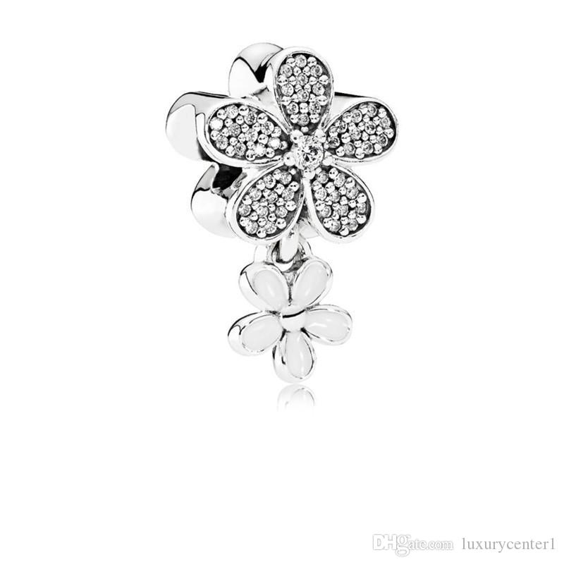 

S925 Sterling Silver bead Fits Pandora Bracelet for jewelry make Pumpkin Crystal Dangle Beads Charms For European Snake Chain Fashion 2019, Black