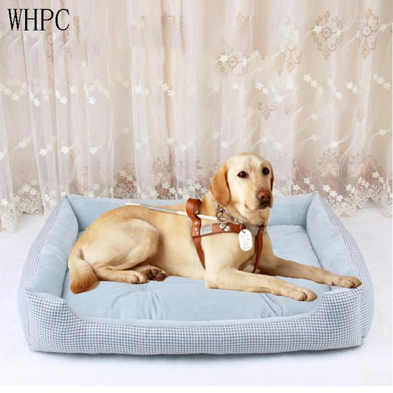 

WHPC Quality Dog Cat Bed Soft Thick Pet Bed Dog House Products For Small Medium Large Dogs Warm Waterproof Kennel Four Seasons1, 004
