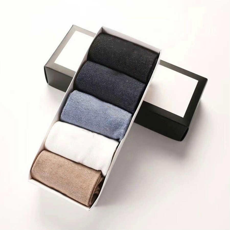 

Men Women Sports Socks Fashion Long Sock High Quality Womens and Mens Stocking Casual Socks Letter g socks chaussettes de marque de luxe, Men #2