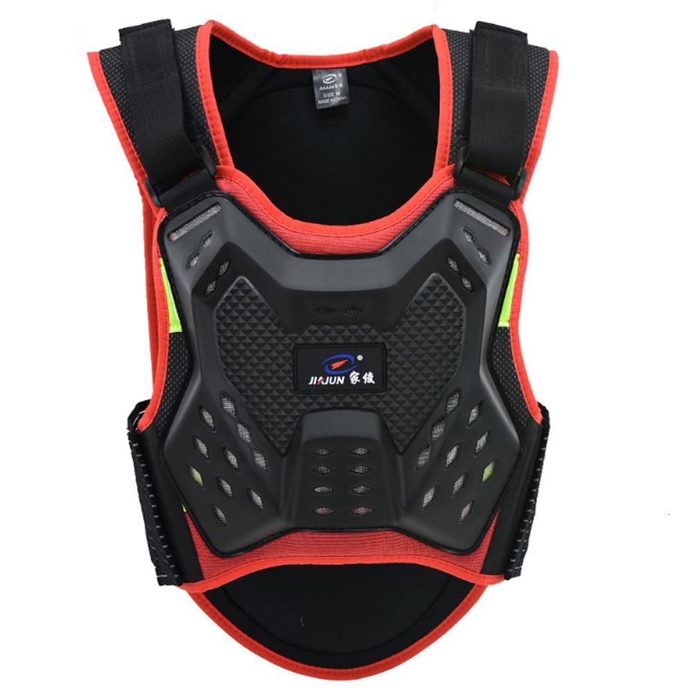 

2021 New Children's Professional Motorcycle Armor Vest Chest Spine Back Protector Protective Gear for Dirkbike Motocross Ice Skiing 70i3