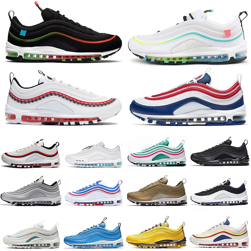 

Top Quality Cherry Worldwide USA Men Running shoes Triple black white EASTER South Beach Gym Red women Mens trainers outdoor sports Sneakers, Triple white 36-45