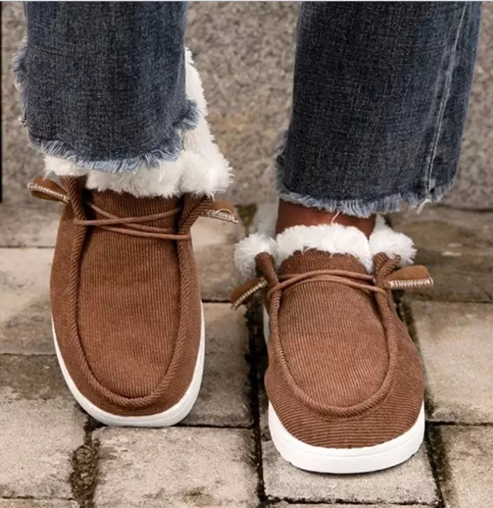 

2020 New Casual Snow Boots Women High Quality Lace Up Thick Fur Warm Winter Boots Women Shoes Fashion Ankle Botas Mujer #1g4M, Beige