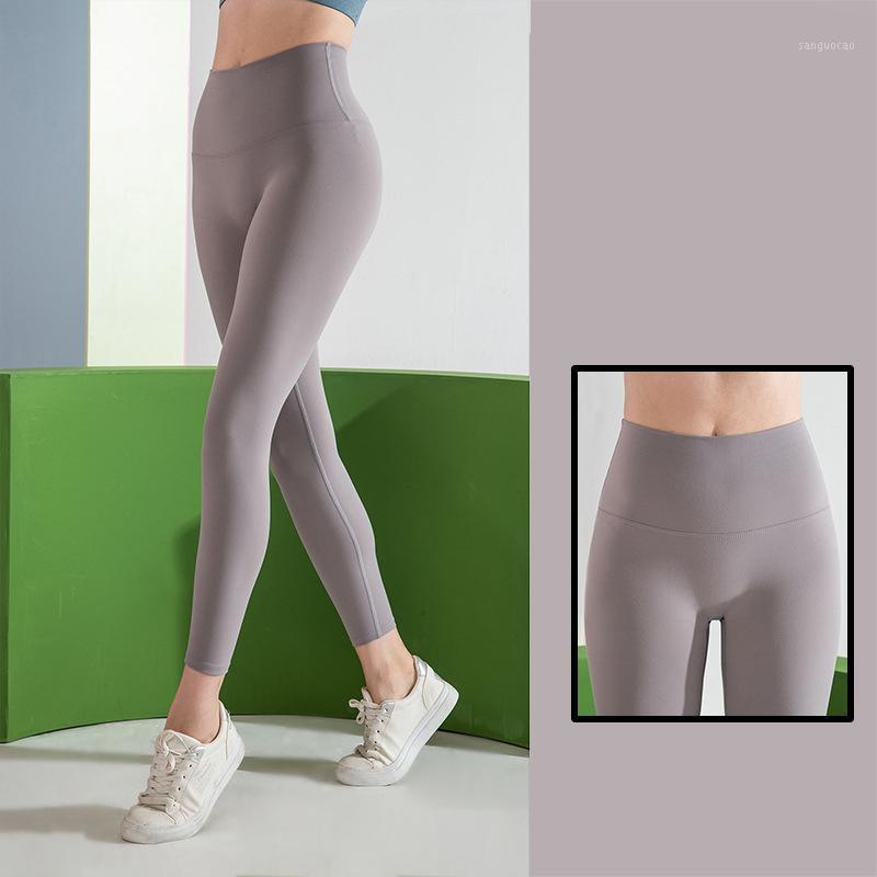 

High Waist Seamless Yoga Pants Hip Sport Leggings No Embarrassment Line Women Gym Fitness Running Sport Pants1, Style 9